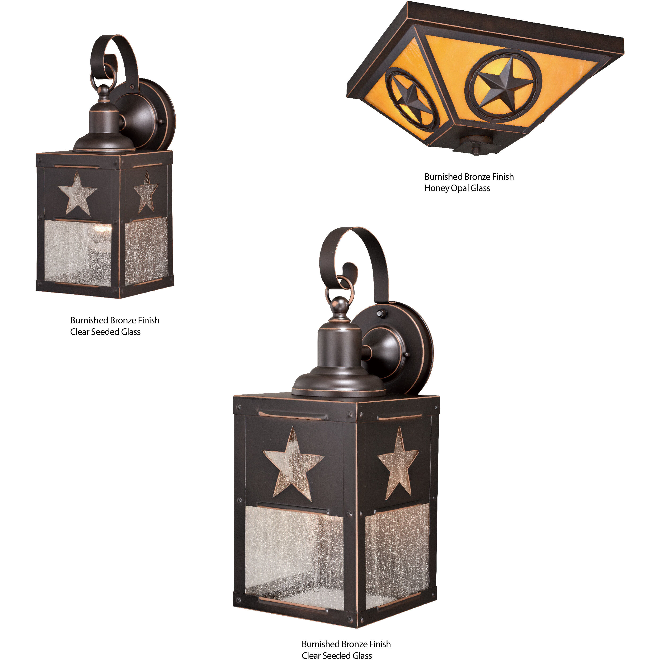 Ranger LED 13 inch Burnished Bronze Outdoor Wall